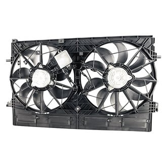 Replacement - Radiator Cooling Dual Fan Assembly with Control Module