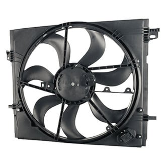 Replacement - Radiator Cooling Single Fan Assembly