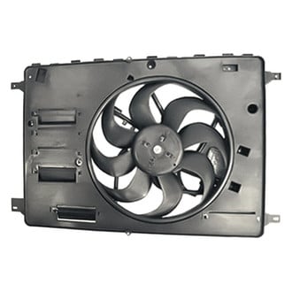 Replacement - Radiator Cooling Single Fan Assembly with Control Module