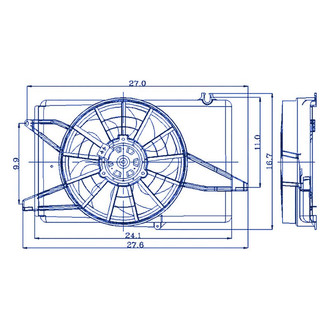 Replacement - Radiator Cooling Fan Shroud Assembly