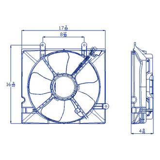 Replacement - Radiator Cooling Fan Shroud Assembly