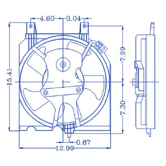 Replacement - A/C Condenser Fan Shroud Assembly