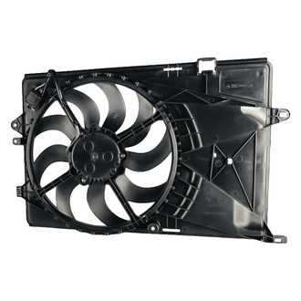 Replacement - Radiator Cooling Single Fan Assembly with Resistor