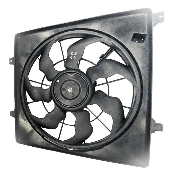 Replacement - Radiator Cooling Single Fan Assembly