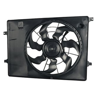 Replacement - Radiator Cooling Single Fan Assembly