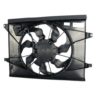 Replacement - Radiator Cooling Fan Assembly with Resistor