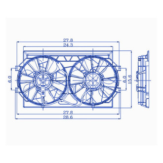 Replacement® - Engine Cooling Fan Shroud