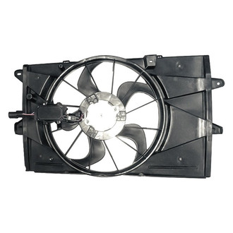 Replacement - Radiator Cooling Fan Shroud Assembly with Control Module