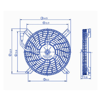 Replacement® - Engine Cooling Fan Shroud