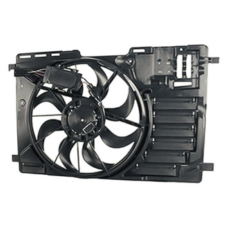 Replacement - Radiator Cooling Single Fan Assembly