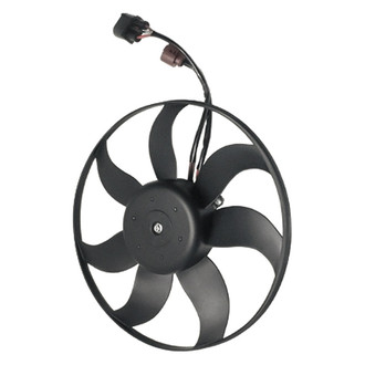 Replacement - Driver Side Radiator Cooling Fan Assembly with Blade, Motor
