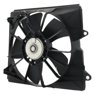 Replacement - Driver Side Radiator Cooling Fan Assembly with Motor, Blade, Shroud