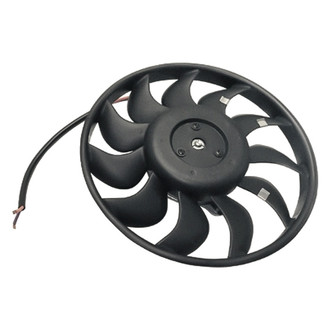 Replacement - Passenger Side Radiator Cooling Fan Assembly with Blade, Motor