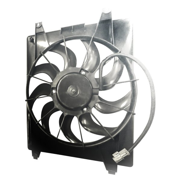 Replacement - Driver Side Radiator Cooling Fan Shroud Assembly
