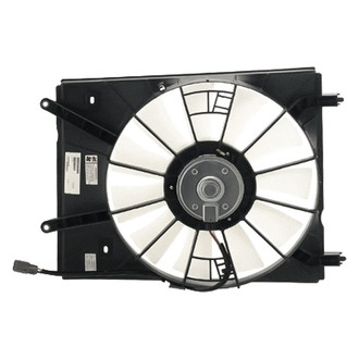 Replacement - Driver Side Radiator Cooling Fan Assembly with Motor, Blade, Shroud