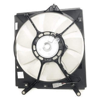 Replacement - Passenger Side A/C Condenser Fan Assembly with Motor, Blade, Shroud