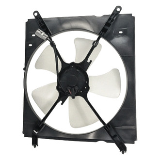 Replacement - Driver Side Radiator Cooling Fan Assembly with Motor, Blade, Shroud