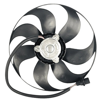 Replacement - Driver Side Radiator Cooling Fan Assembly with Blade, Motor