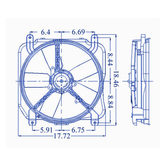 Replacement® - Engine Cooling Fan Shroud