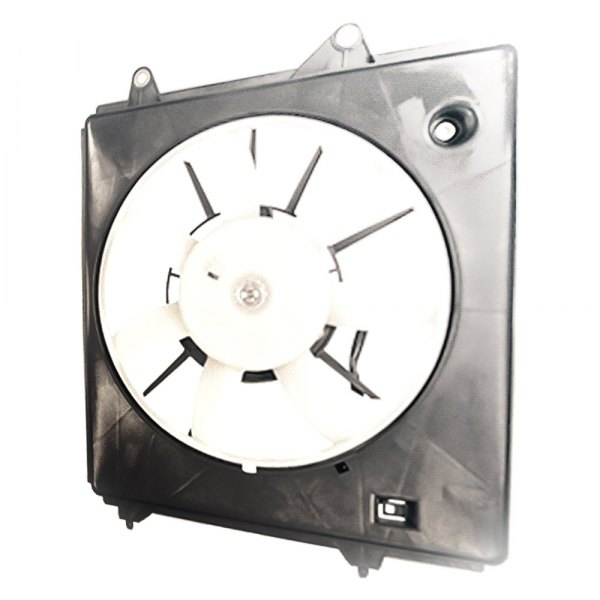 Replacement - Passenger Side A/C Condenser Single Fan Assembly