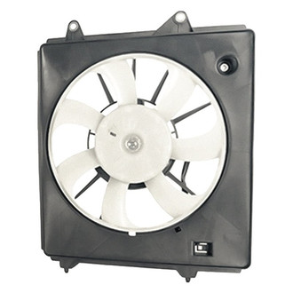 Replacement - Passenger Side A/C Condenser Single Fan Assembly