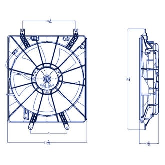 Replacement - Radiator Cooling Fan Assembly