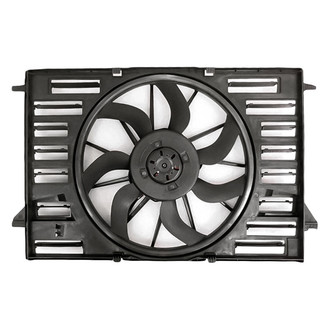 Replacement - Dual Radiator And Condenser Fan Assembly with Motor, Blade And Shroud