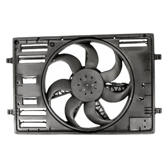Replacement ID0019AA1262R00 - Radiator And Condenser Fan Assembly with One Big Fan