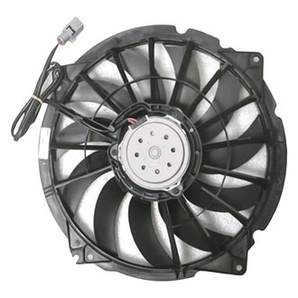 Replacement - Left Side Radiator Cooling Fan And Motor Assembly