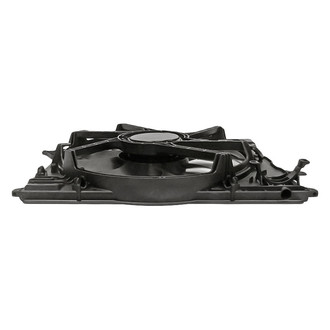 Replacement - Radiator And Condenser Fan Assembly with One Big Fan