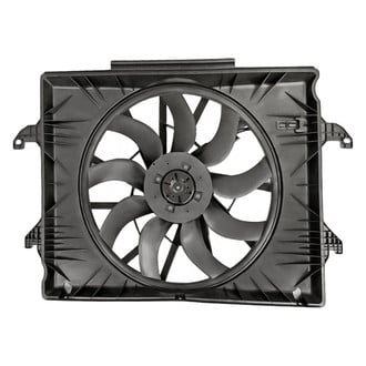 Replacement ID0019AA1358R00 - Radiator And Condenser Fan Assembly with One Big Fan