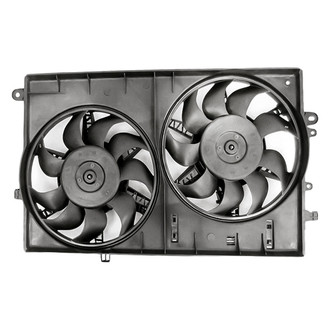 Replacement - Dual Radiator And Condenser Fan Assembly