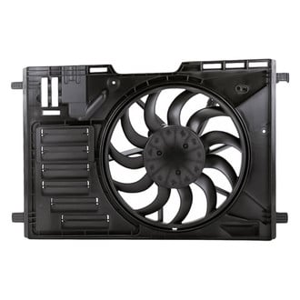 Replacement - Radiator And Condenser Fan Assembly with One Big Fan