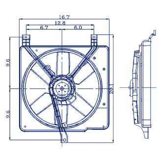 Replacement® - Engine Cooling Fan Assembly