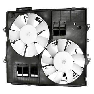 Replacement - Dual Radiator And Condenser Fan Assembly