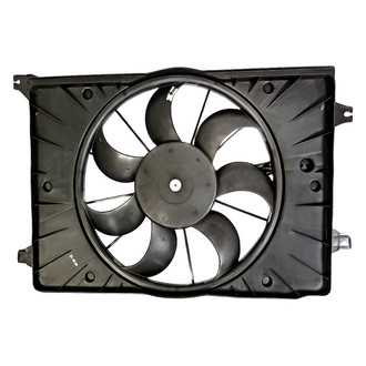 Replacement - Dual Radiator And Condenser Fan Assembly
