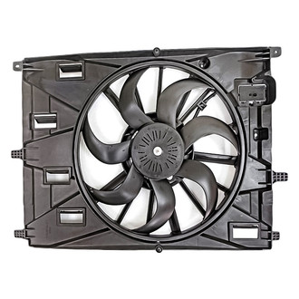 Replacement - Radiator And Condenser Fan Assembly with One Big Fan