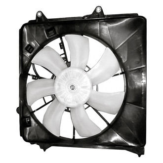 Replacement - A/C Condenser Fan Assembly with Motor, Blade And Shroud