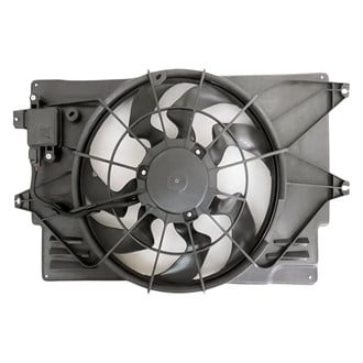 Replacement - Radiator And Condenser Fan Assembly with One Big Fan with Control Unit