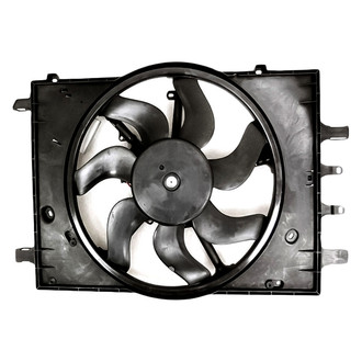 Replacement - Dual Radiator And Condenser Fan Assembly