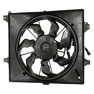 Replacement - Dual Radiator And Condenser Fan Assembly
