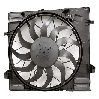 Replacement - Dual Radiator And Condenser Fan Assembly