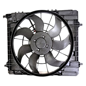 Replacement - Dual Radiator And Condenser Fan Assembly