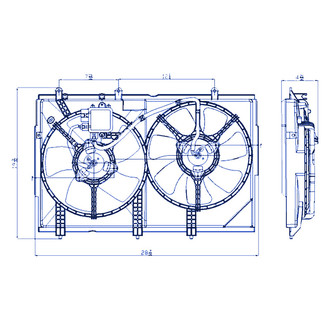 Replacement - Radiator Cooling Fan Assembly