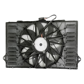 Replacement - Dual Radiator And Condenser Fan Assembly