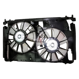 Replacement - Radiator Cooling Fan Assembly with Motor, Blade And Shroud