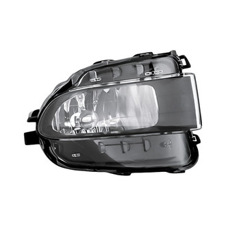 Replacement - Driver Side Fog Light Lens and Housing (CAPA Certified)