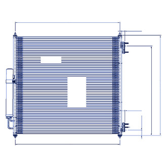 Replacement® - A/C Condenser