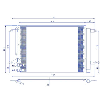 Replacement® - A/C Condenser