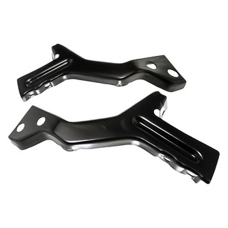 Replacement - Front Driver and Passenger Side Bumper Bracket Set (Standard Line)